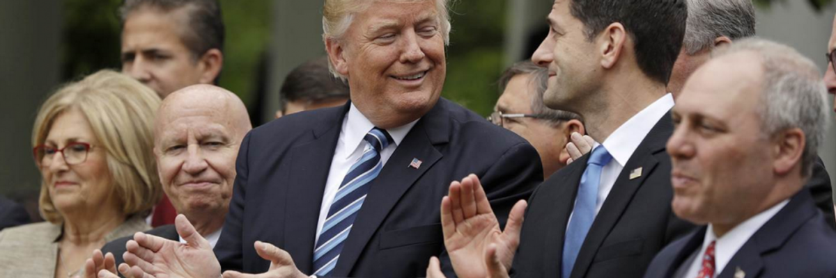 'Despicable on Every Level': After Massive Gift to Rich, Trump Demands $7 Billion Cut to Child Health Insurance