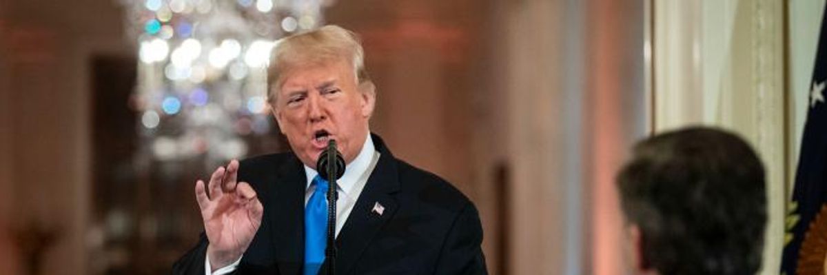 Warning of 'Dangerous Chilling' of Free Press, CNN Sues Trump for Stripping Acosta's Press Credentials