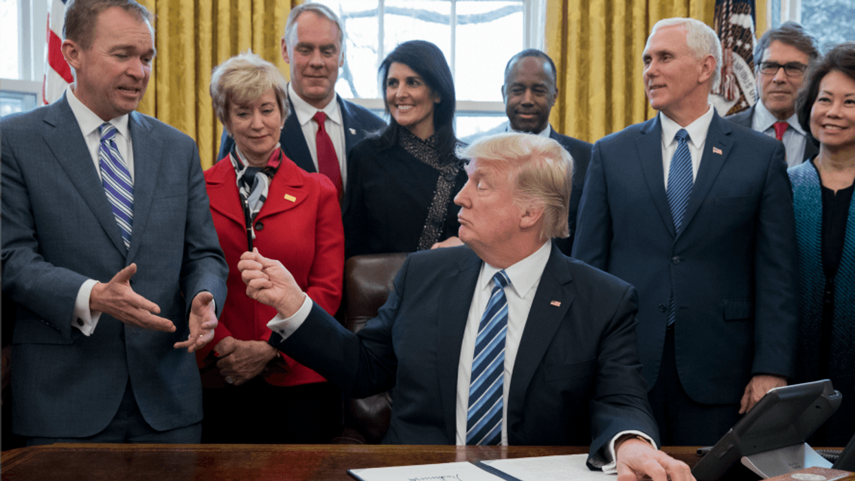 Reverse Darwinian Selection Afflicts Trump's Washington
