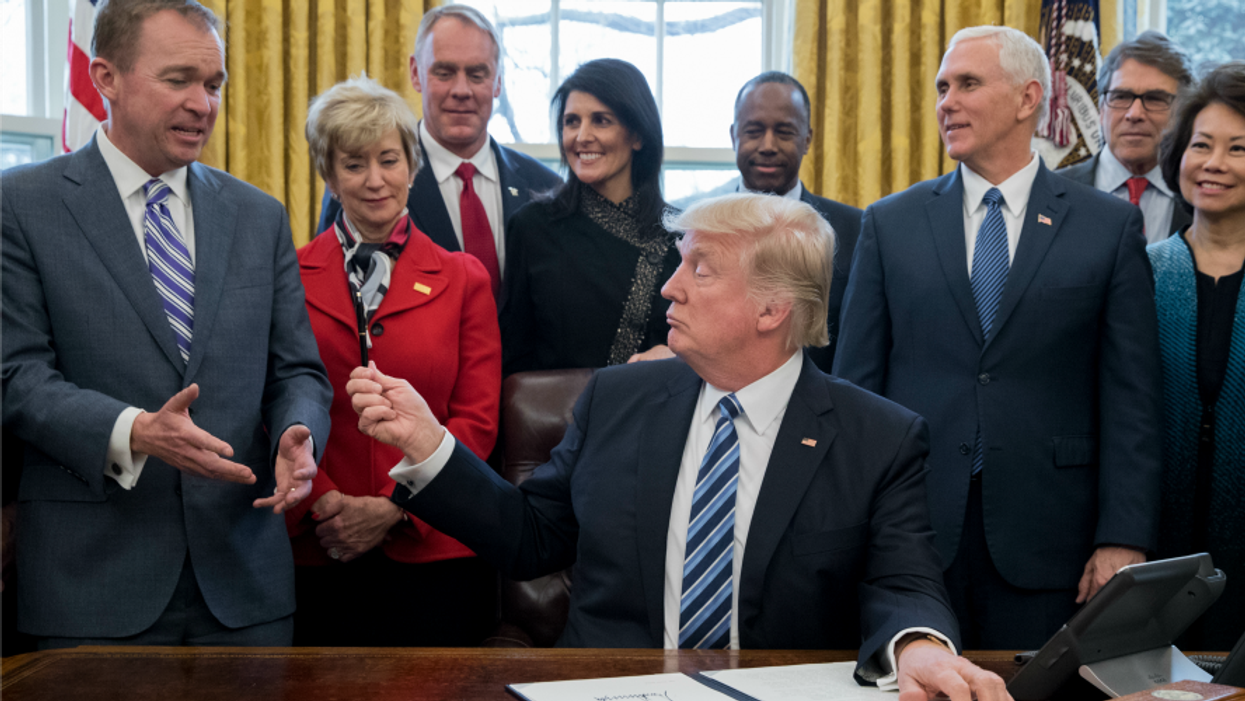 Reverse Darwinian Selection Afflicts Trump's Washington