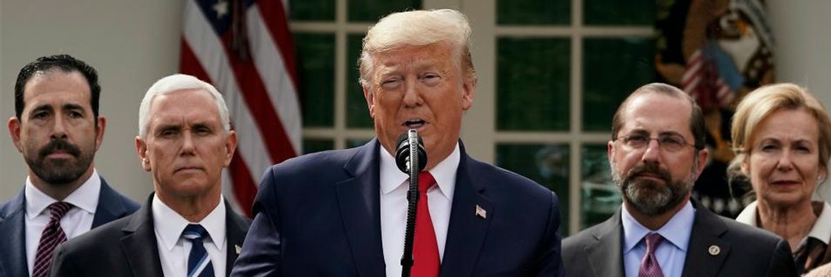 'Depraved': Trump Reportedly Offered German Firm 'Large Sum' for Exclusive Rights to Coronavirus Vaccine