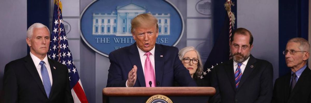 Whistleblower Accuses Trump of 'Corrupt' Effort to 'Cover Up' Possible Exposure of Federal Workers to Coronavirus