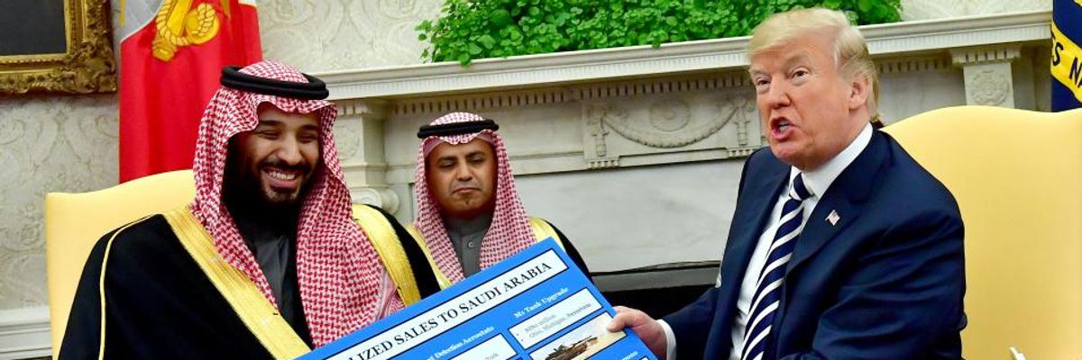 Warnings of More Deadly Attacks on Yemen as Trump Permits Raytheon to Manufacture 'High-Tech Bomb Parts' Inside Saudi Arabia