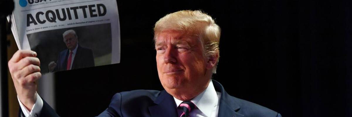 After Trump Acquittal, White House Press Secretary Threatens 'Maybe Some People Should Pay' for Impeachment