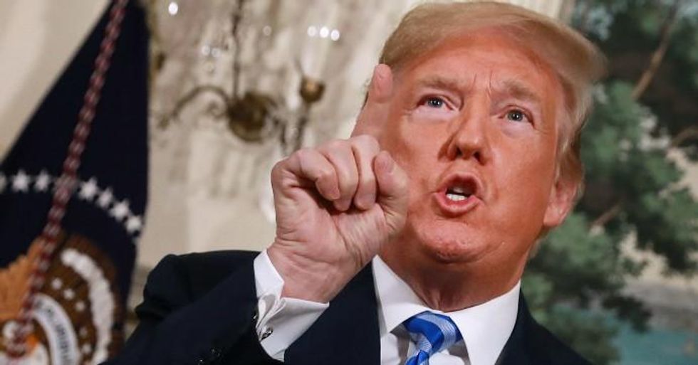 President Donald Trump in May announced his decision to withdraw the United States from the 2015 Iran nuclear deal. (Photo: Chip Somodevilla/Getty Images)