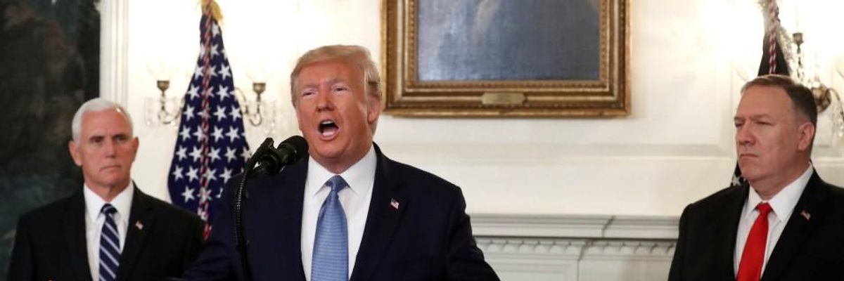 Trump Pours More Misery On Iranians He's Claiming To Support