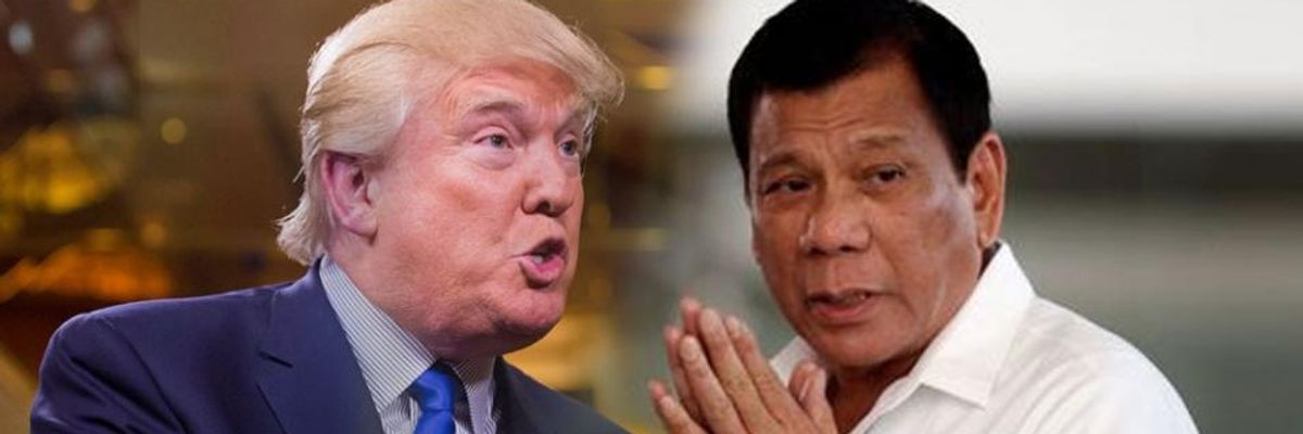 It's Not Just Drug Dealers That Need to Worry About Inspiration Trump Took From Duterte
