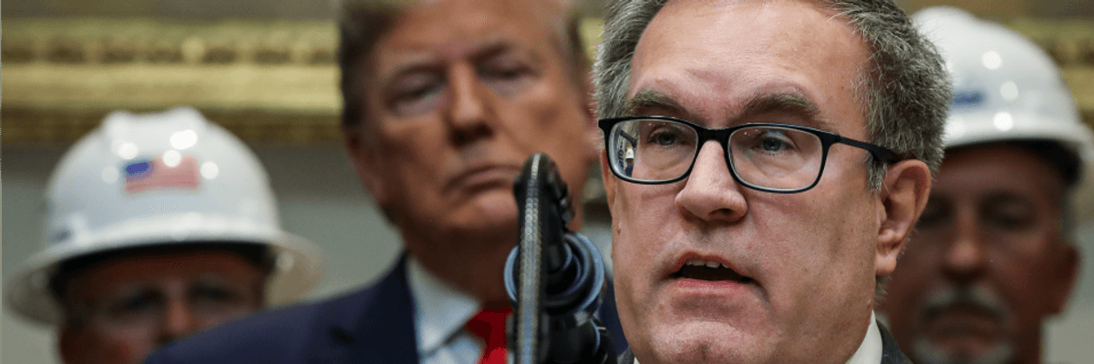 'Holy Crap This Is Insane': Citing Coronavirus Pandemic, EPA Indefinitely Suspends Environmental Rules