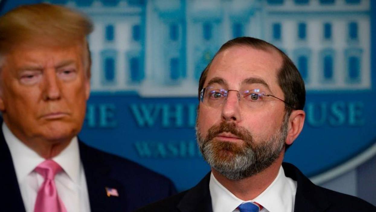 Schumer Demands Immediate Resignation of Alex Azar for Being 'Subservient' to Trump as HHS Officials Distort Covid-19 Threat