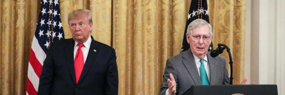 'He Is Planning to Rig the Impeachment Trial': McConnell Vows 'Total Coordination' With Trump on Senate Process