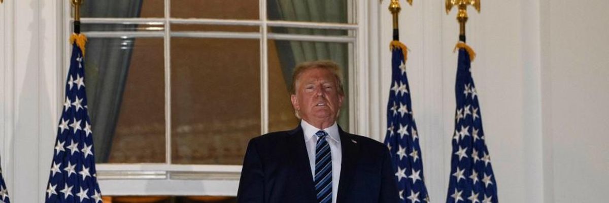 Why You Don't Need to Feel Sad About Donald Trump Catching COVID