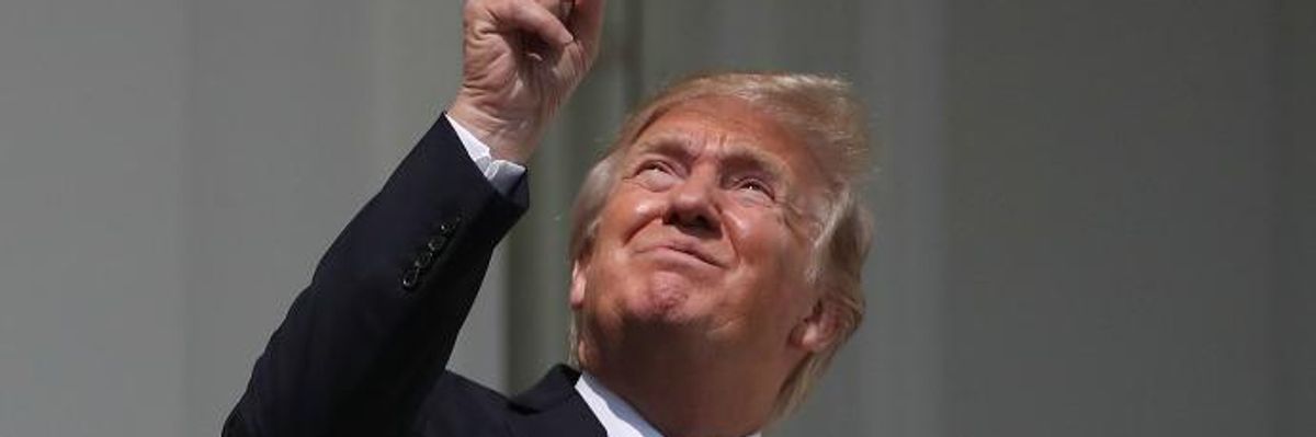 Twitter Goes Wild After Trump Tweets He's "A Very Stable Genius"