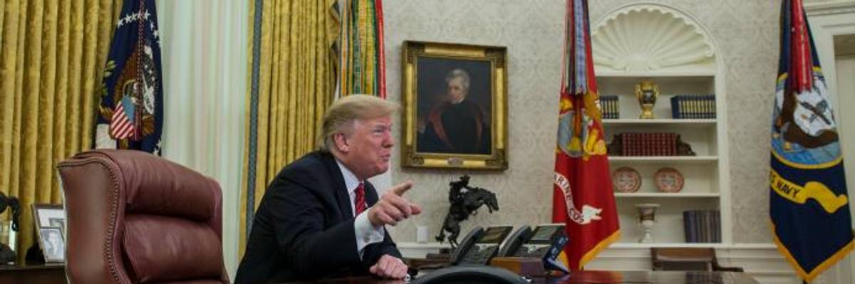 As Claim That 'Many' Workers Support Shutdown Falls Apart, Trump Now Insists 'Most' Unpaid Federal Employees 'Are Democrats'