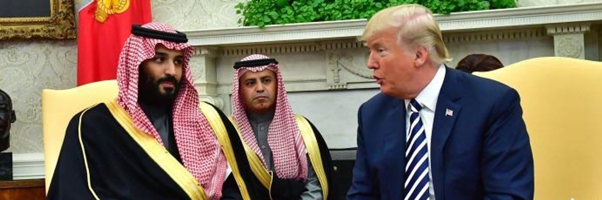 As 'Gruesome' New Details of Khashoggi Murder Emerge, Trump Obediently Bows to Saudi Crown Prince