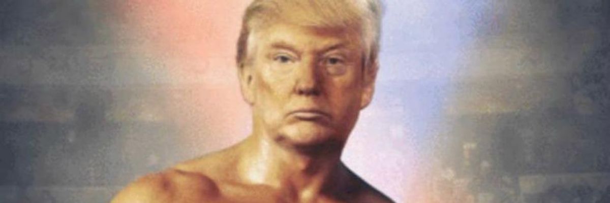 'Both Sad and Funny on a Whole New Level': The President of the United States of America Just Tweeted This Image of Himself