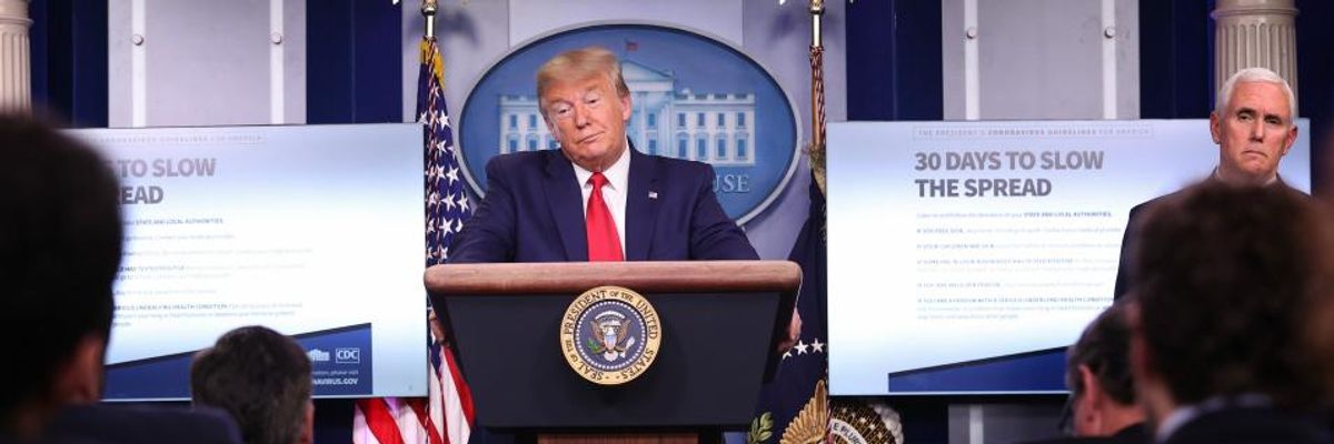 'Fanatical Cruelty': As Pandemic Rages, Trump Refuses to Reopen Affordable Care Act Enrollment to Help Uninsured