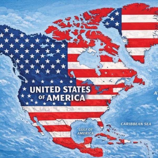 President Donald Trump posted on his Truth Social platform a map showing the US flag over not only the United States but also Canada, Greenland, Iceland, the Caribbean, Mexico, and multiple countries in Central America.