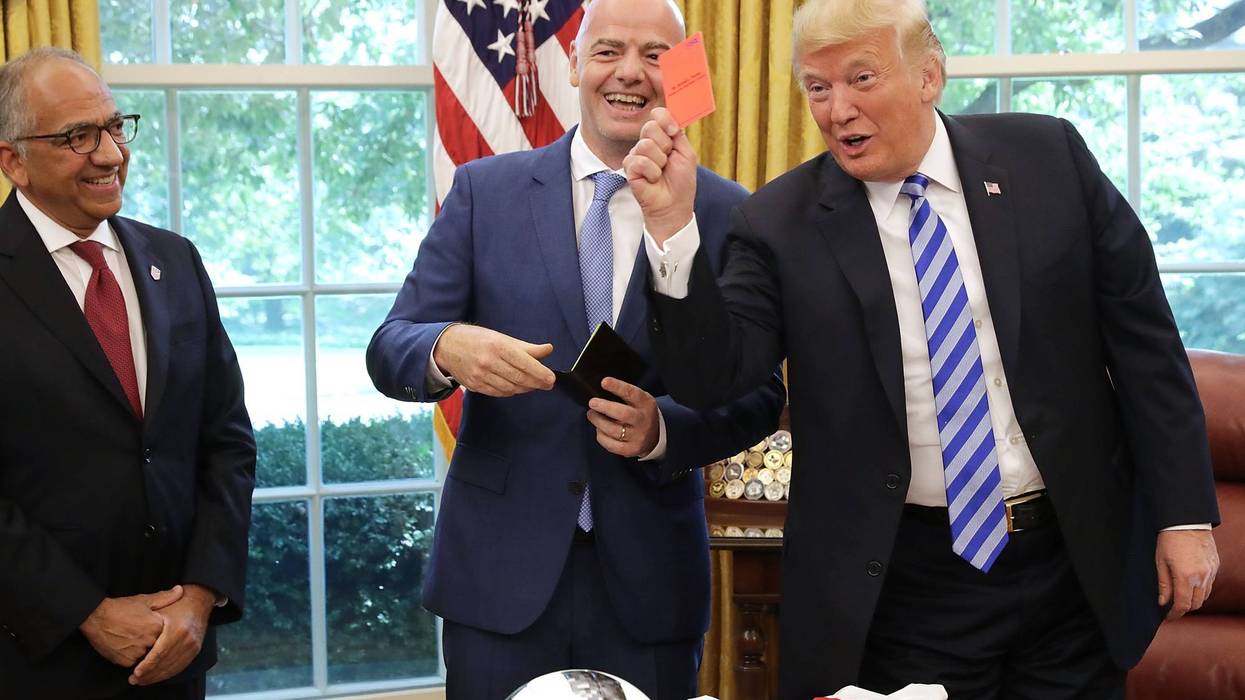 Trump-Loving FIFA Boss Faces Criminal Probe for Scheme to Sell World Cup Profits to Jared Kushner's Brother