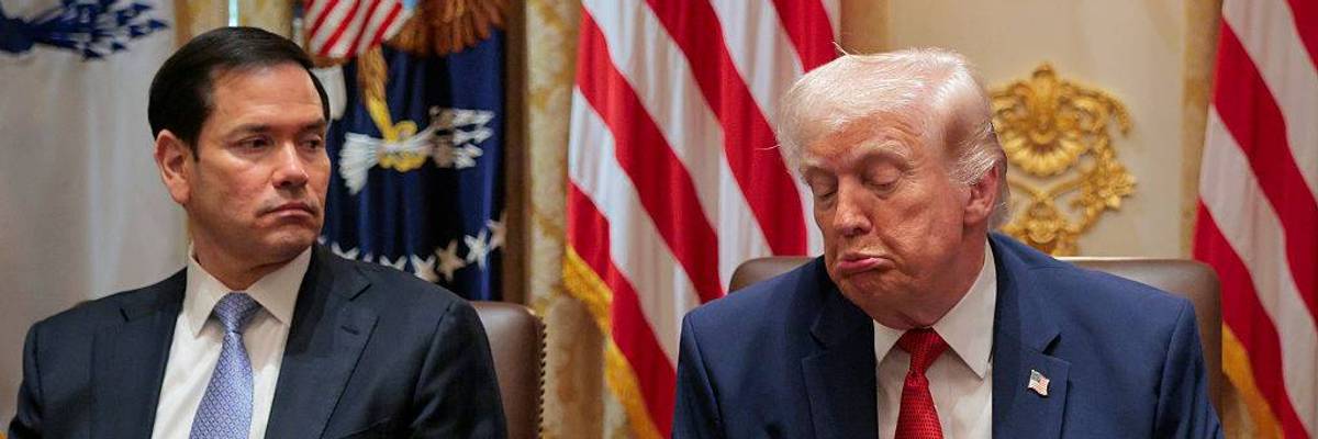 'Beyond Despicable,' Says Democrat After White House Official Says Trump 'Bored' With Iran War