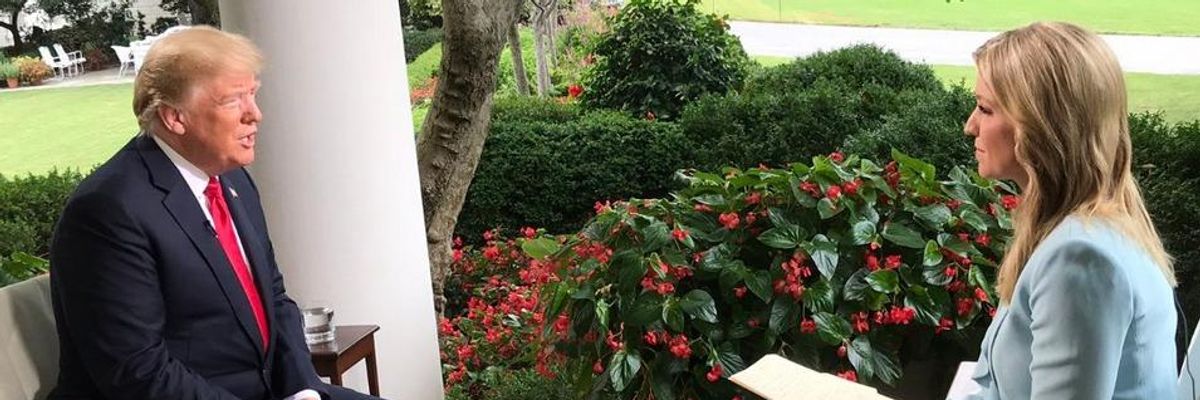 In One Breath, Trump Claims Campaign Finance Violations 'Not a Big Deal,' But Says Criminals 'Flipping' on Higher-Ups 'Almost Ought To Be Outlawed'