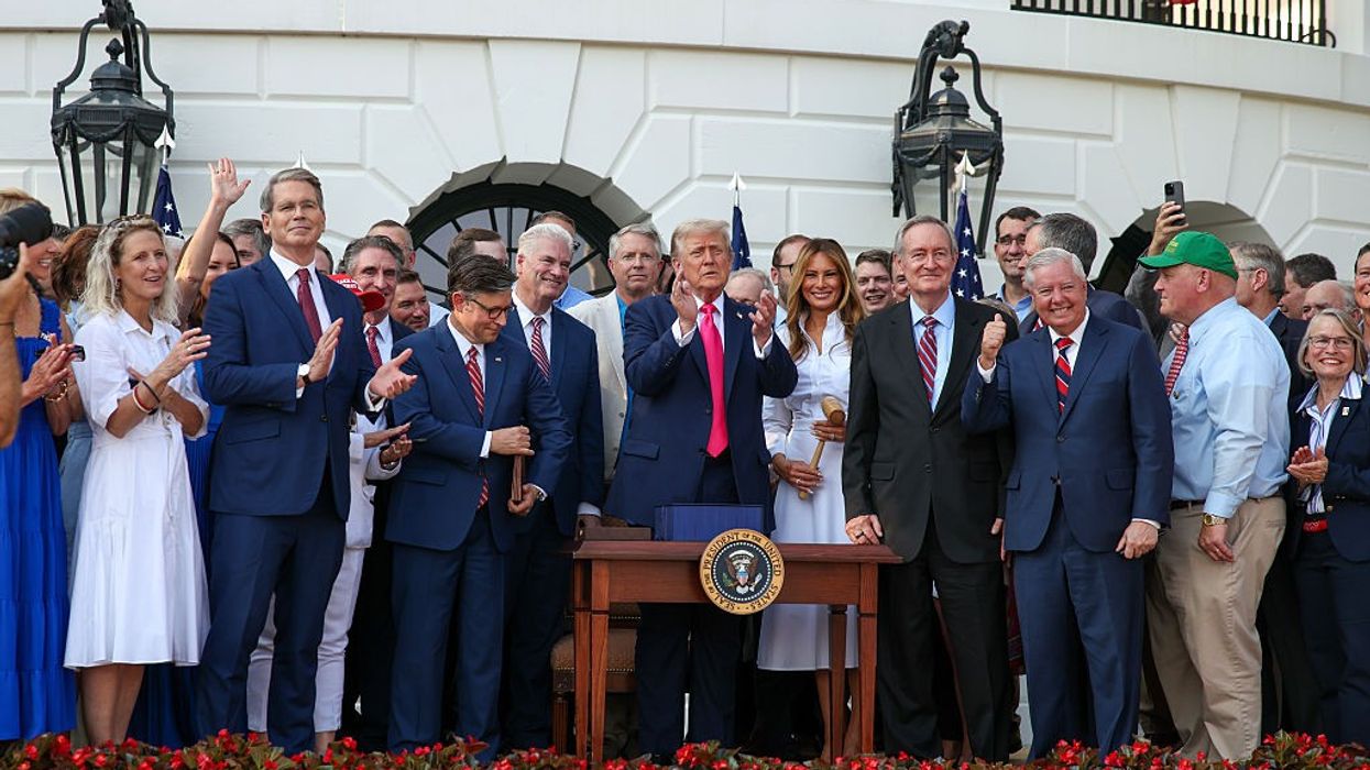 President Donald Trump signs Republican budget law