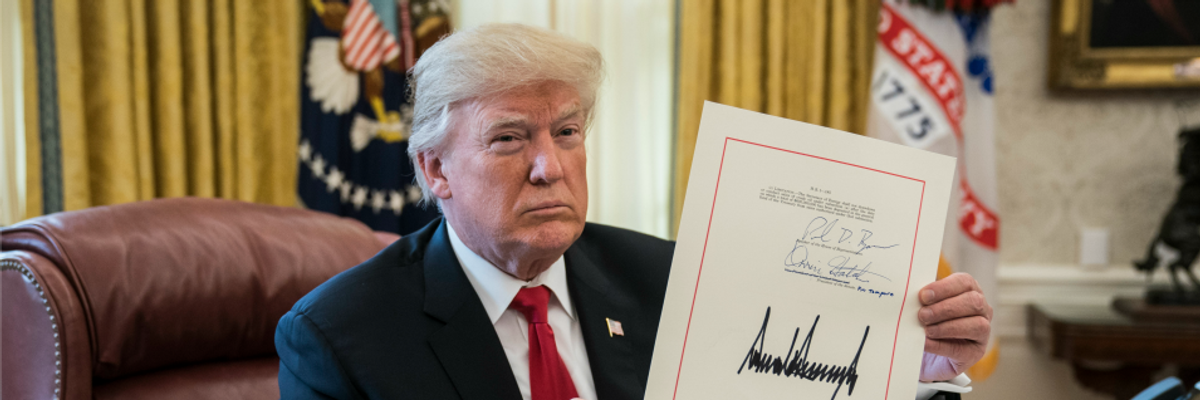 Trump Budget to Propose 'Savage' Cuts to Medicare, Medicaid, and Social Security While Hiking Pentagon and Wall Funds