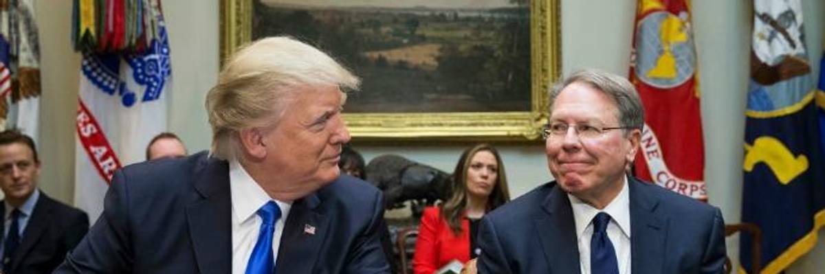 'More Evidence Trump Is Scared of the NRA': White House Retreats From Call to Raise Gun Purchasing Age