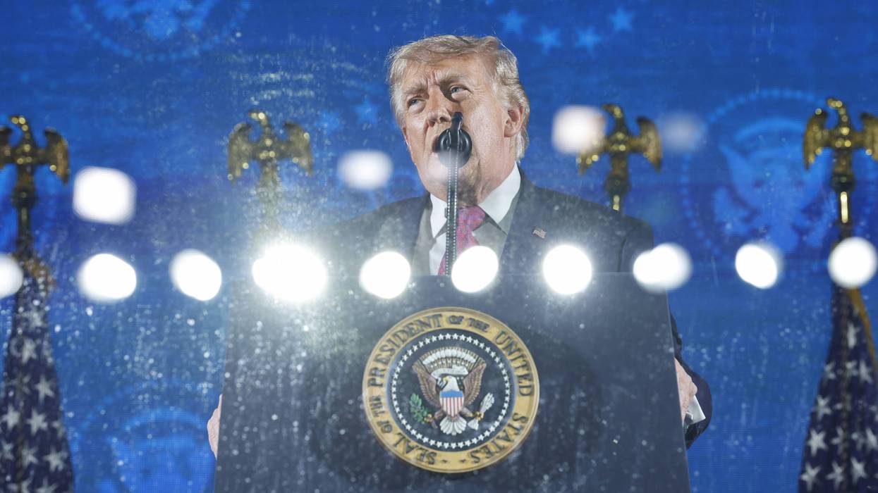 President Donald Trump Speaks At Mt. Rushmore To Mark America's 250th On Eve Of Independence Day
