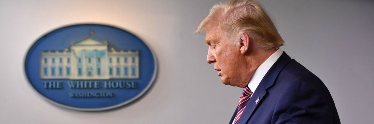 'Just Comes Out and Says It': Trump Declares Postal Service Can't Handle Mail-In Voting Because He's Blocking Funding