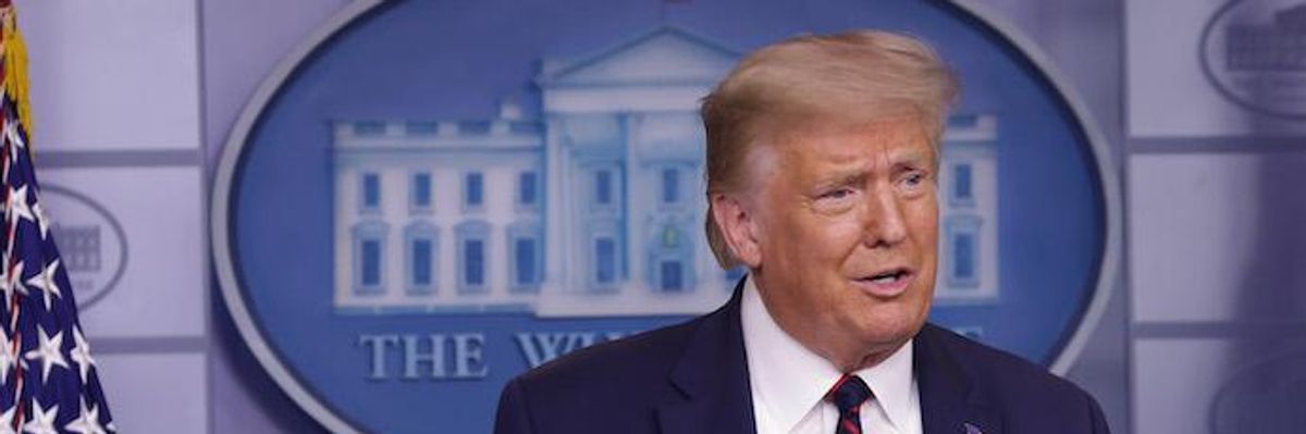 Trump: Young People 'Almost Immune' to Coronavirus. WHO Chief: No.