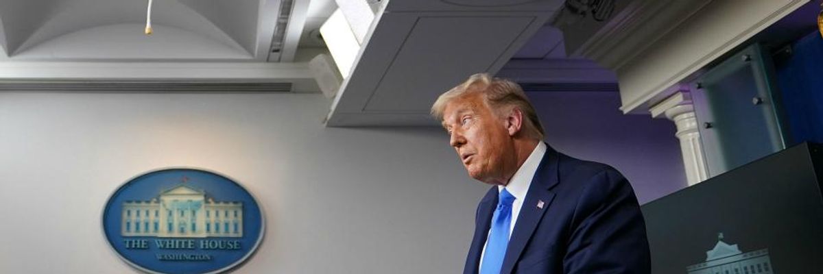 Declaring 'Tremendous Trust' in Big Pharma, Trump Threatens to Block Stricter Covid Vaccine Standards