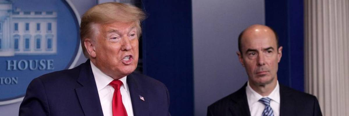 Trump Labor Secretary Condemned for 'Despicable' Efforts to Roll Back Unemployment Benefits, Paid Leave in Coronavirus Stimulus