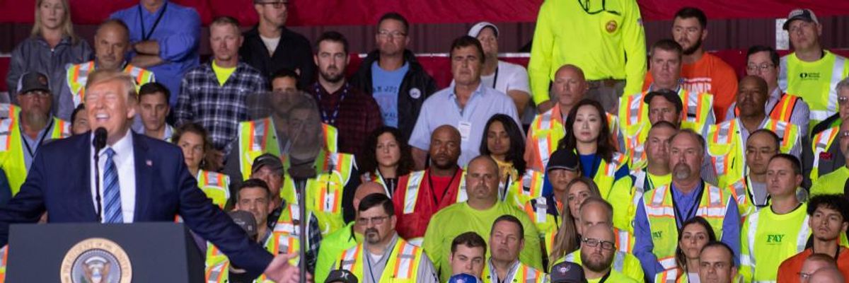 Workers Were Reportedly Ordered Not to Protest or Show Any 'Resistance' at Trump Rally in Pennsylvania