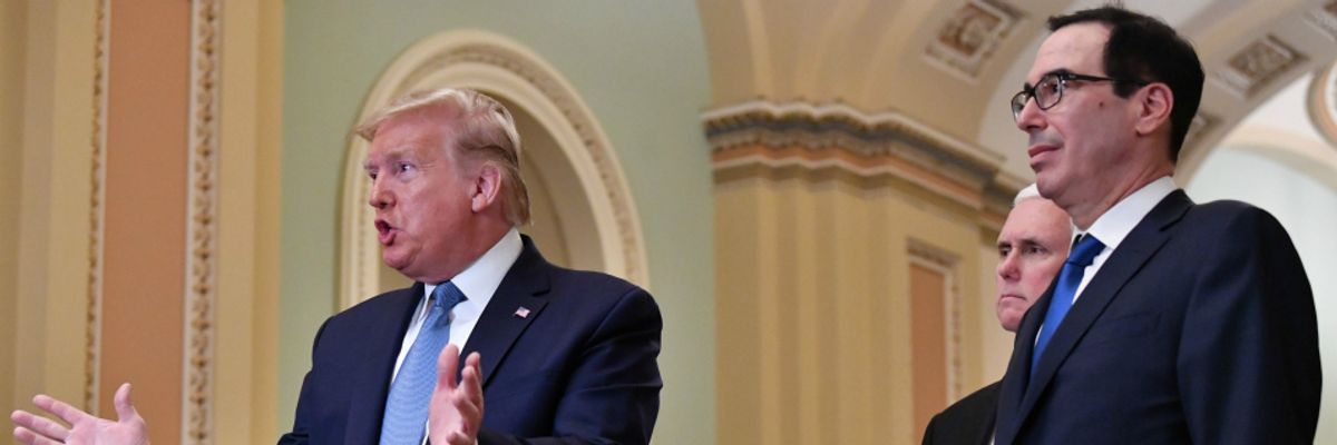 'Stealth Attack on Social Security': Trump Condemned for Exploiting Coronavirus Crisis to Push Payroll Tax Cut