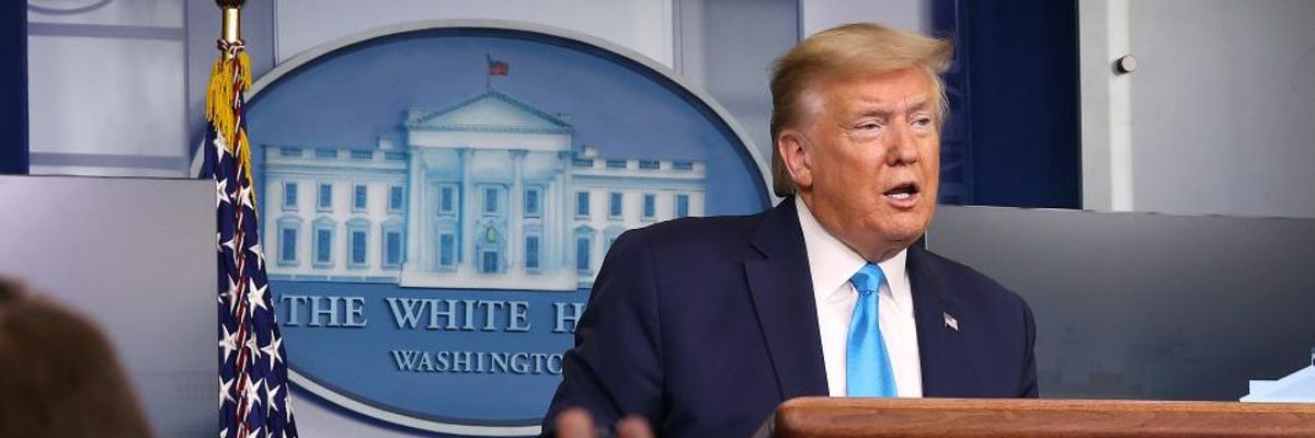 "It's Corrupt... I'm Allowed To": After Admitting He Cast Ballot by Mail, Trump Launches Bizarre Attack on Mail-In Voting