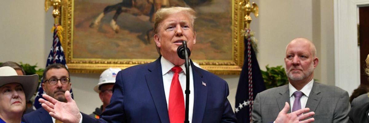 Without Evidence, Trump Blurts Out US Assassinated Soleimani Because He Was Trying to 'Blow Up Our Embassy'