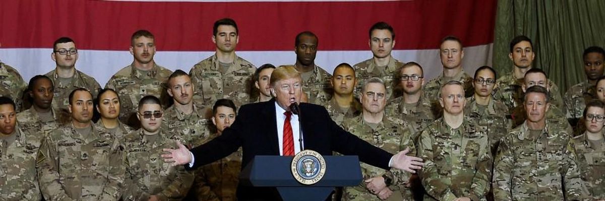 "Latest Step on Trump's March to War": US Sends 3,500 More Troops to Middle East