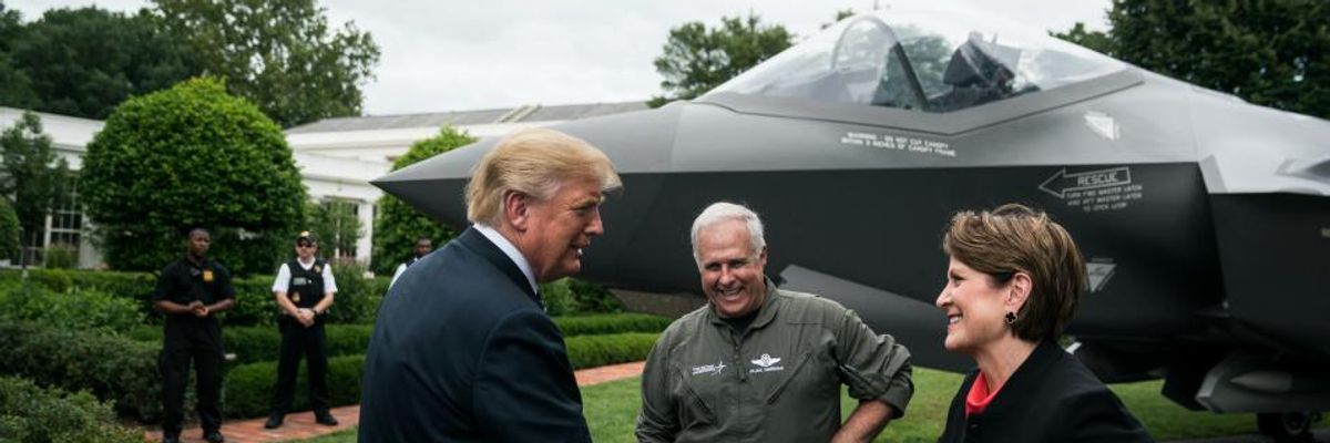 'Not One More Pandemic Relief Dollar for the Pentagon': 75 Groups Slam GOP Effort to Use Covid-19 Funds for Weapons of War