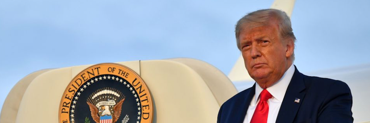 'Dark Shadows' and 'Air Force One' Trend After Trump Floats Conspiracy Theories About Biden and Plane 'Full of Thugs' in Bizarre Fox Interview