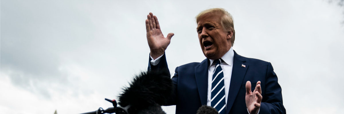 As CDC Says 'Do Not Go to Work,' Trump Says Thousands With Coronavirus Could Go to Work and Get Better