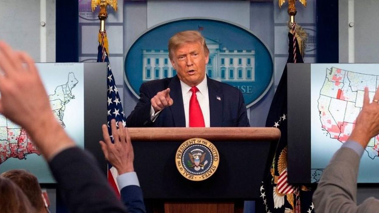 Trump Plays Both Sides Against the Middle