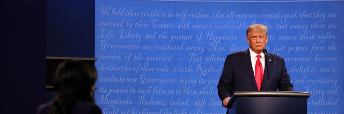 'Cruelty Was Always the Plan': Pressed on Mass Family Separations in Final Debate, Trump Smears Victims as 'Bad People'