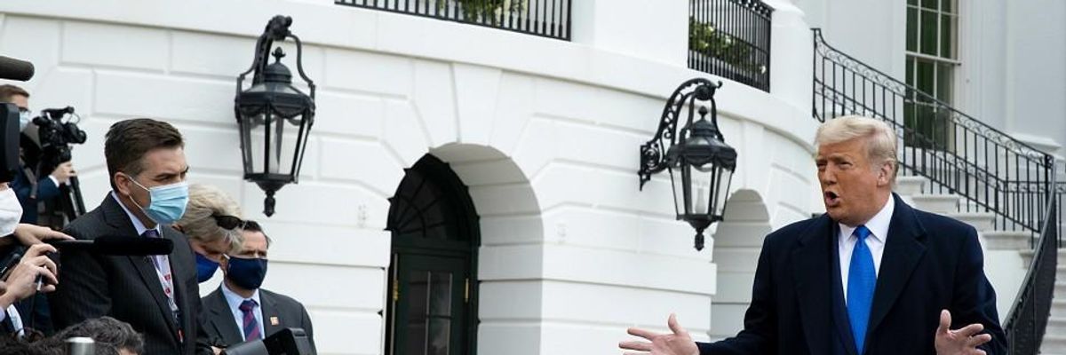 A Few Days Away From Nov. 3, Another Week of Trumpian Havoc