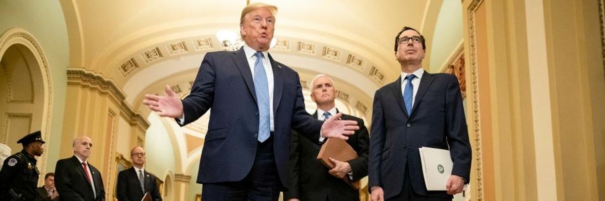 Endangering Public, Trump Lies Mount as Coronavirus Spreads Across United States