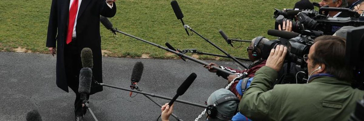 'Naked Attack on the Free Press': Trump Allies Reportedly Raising $2 Million for Campaign to Discredit Journalists