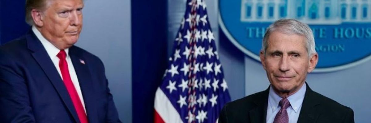 Trump Called 'Mass Murderer' After White House Docs Show He Lied About Recent Covid-19 Surge