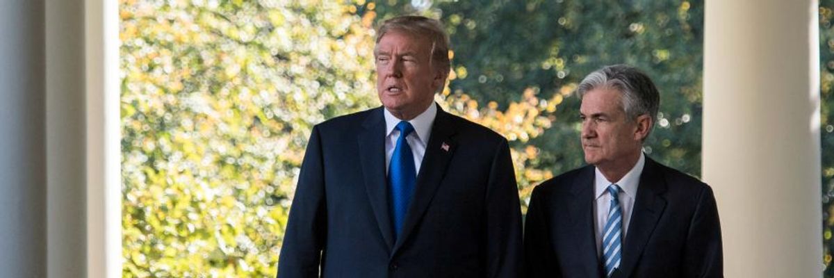 'Extremely Alarming': Coronavirus Stimulus Law Allows the Federal Reserve to Hold Secret Meetings on Corporate Bailouts