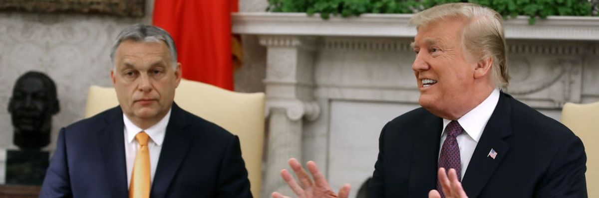 President Donald Trump Welcomes Hungarian Prime Minister Viktor Orban To The White House