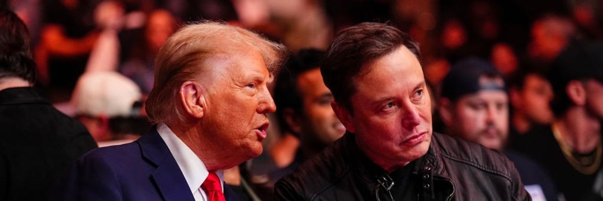 President-elect Donald Trump and Elon Musk
