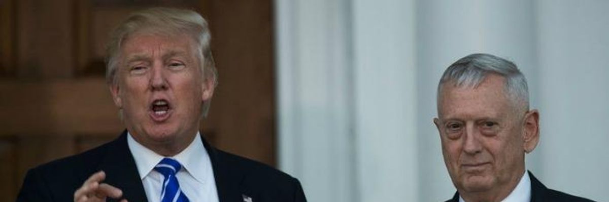 Trump Picks 'Mad Dog' Mattis for Defense Secretary